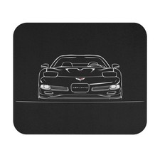 C5 Corvette Mouse Pad 1997-2004 Front View Chevy Desk Mat picture