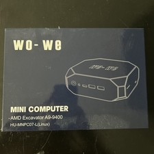 Wo-We Mini PC, AMD Excavator A9-9400 CPU, 8G DDR4, 128G SSD, Windows 10 picture