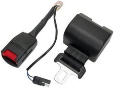 FORKLIFT RETRACTABLE SEAT BELT ORANGE BLACK WITH 5 Amp ACTIVATOR SWITCH NEW picture