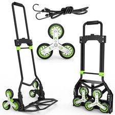 DIAMONDFORGE Stair Climbing Dolly, 220LBS Stair Climbing Cart with Telescopin... picture