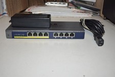 NETGEAR PROSAFE GS108P 8 PORT GIGABIT UNMANAGED SWITCH 4 PORTS POE 53W picture