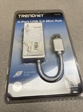 NEW TRENDnet 4-Port USB 3.0 Mini Hub TU3-H4E picture