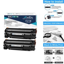 LCL Compatible 83X CF283X 83A CF283A CRG137 CRG-137 Toner Cartridge Replacement picture