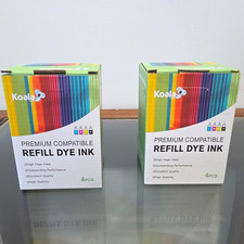 Koala Refill Dye Ink CMYK Set (4pcs) Compatible for Inkjet Printers picture