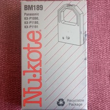 Nu-kote BM189 Black Dot Matrix Ribbon Panasonic KX-P1090 KX-P1180 KX-P1191 picture