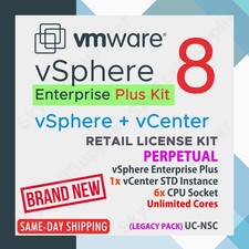 Vmware vSphere v. 8 ENTERPRISE Plus BUNDLE KIT vCenter STD + 3 Host vSphere EPP  picture