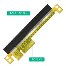 PCI-E 8x to 16x Adapter Card PCIe 4x 16x Direct Plug Graphics Extension Card New picture
