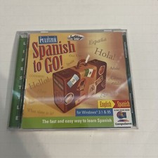 Spanish To Go CD Software Disc For Windows 3.1 95 Easy Way picture