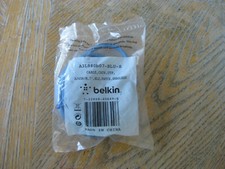 Belkin CAT6 Networking Cable 7 ft. Blue A3L980-b07-BLU-S Gold Series Snagless picture