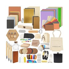 366PCS Engraving Material Box: DIY Materials to All Laser Engravers with Inst... picture