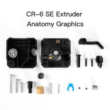 CR-6 SE/Max Extruder Kit Upgraded Filament Feeding Gear for Creality 3D Printer picture