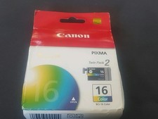 Canon Pixma BCI-16 Twin Pack Color Ink Cartridges. PIXMA Chroma Life 100 Sealed picture