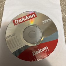 Quicken Deluxe 2008 Windows Disc picture
