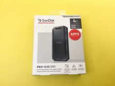 SanDisk Professional PRO-G40 4TB Thunderbolt 3 Portable External SSD picture