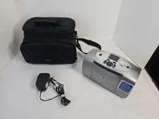 HP Photosmart 230 Digital Compact Photo Inkjet Printer Desktop with Bag - Silver picture