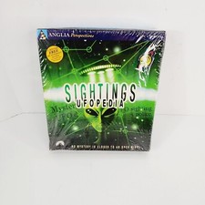 Sightings The UFO Encyclopedia PC Vintage Software CD New Sealed picture