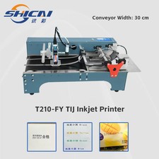 Integrated Auto Paging Inkjet Printer for Plastic Pouch Bag Date QR Barcode picture