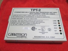 Cabletron TPT-2 Ethernet 802.3 Twisted Pair Transceiver Unit (MAU)  With Lanview picture