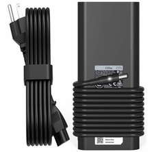 130W 4.5mm Round Tip AC Adapter Laptop Charger Compatible with Dell XPS 15 7590 picture