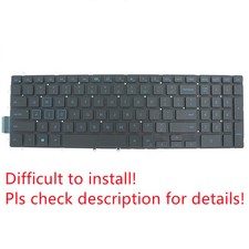 Original US Blue Backlit Keyboard for Dell PN: M6JTP picture