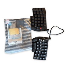 holykeebs Lily58 Choc Split Keyboard Trackball TrackPoint Touchpad Low Profile picture