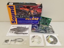 Creative Labs Sound Blaster PCI 512 CT4790 Sound Card Audio PCI MIDI Gameport picture
