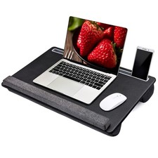 Extra Large Lap Laptop Desk  Full PU Material Mouse Pad Gaming Tray  Portable... picture