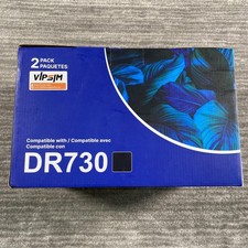 VIPSIM DR730 Drum Unit 2 Pack Black Compatible For Brother Laser Printers picture