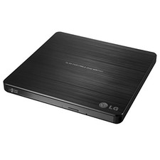 LG GP60NB50 External Ultra Slim Portable DVDRW, Black - Retail Pack picture
