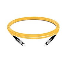 10M FC UPC to FC UPC Simplex OS2 9/125 Fiber Patch Cord LSZH FTTH picture