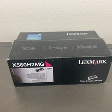 Genuine Lexmark X560H2MG Magenta High Yield Print Cartridge Open Box Sealed OEM picture