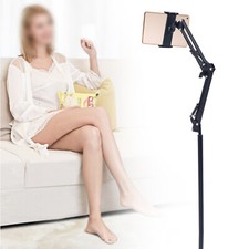 Universal 360�� Adjustable Tablet Holder Floor Stand Clamp for 4-17cm Phone iPad picture