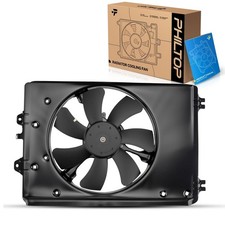 PHILTOP 611380 Radiator Cooling Fan Assembly for 2009-2015 Pilot AWD, 2009-2014 picture