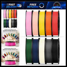 10 Color Bundle PETG 3D Printer Filament 1.75mm, Individually Vacuum Packed, picture