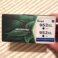 Grnjet 952XL Black Ink Cartridge 2-Pack Compatible for HP Inkjet picture