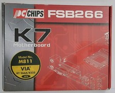 PCChips M811 Socket A AGP Motherboard NOS picture