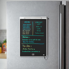 Magnetic LCD Writing Tablet for Refrigerator 9.8 x 6.7 Inch To Do List picture