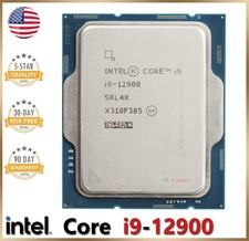 Intel Core i9-12900 CPU SRL4K Max Turbo 5.10GHz 16-Cores LGA-1700 12th Gen picture
