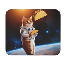 Kitty Floating in space with tacos picture