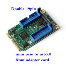 Mini Pci-E To USB3.0 Adapter Card Mini Pcie To 19Pin 20Pin Usb 3.0 Expansion picture