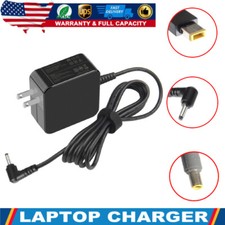 65W 45W USB C Round AC Adapter Power Charger Supply For Lenovo Laptop & Cord picture