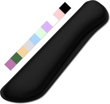 Dapesuom Enlarge Keyboard Wrist Rest, Cute Memory 17 x 3.6 x 1 inches Jet Black picture