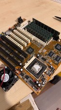 Socket 7 Motherboard Intel Pentium MMX 200MHz 128MB RAM Retro PC ISA PCI picture