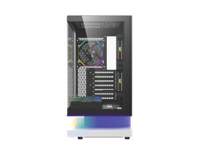 darkFlash FLOATRON F1 ATX Mid Tower Gaming PC Case, 270° Frameless Tempered picture