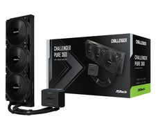ASRock Challenger Pure 360 All-in-One Liquid CPU Cooler, Sleek All-Black picture