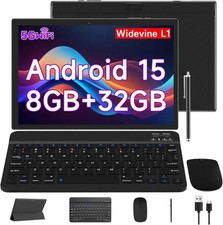 CUPEISI Android 15 Tablet Black 8GB+32GB picture
