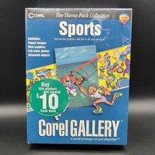 Corel Gallery Sports Theme Clip Art Windows 95/98 8,000 Images 500 Photos New picture