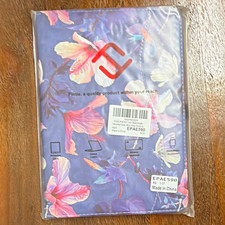 Fintie Apple iPad 9.7 in Synthetic Leather Multi-Angle Viewing Case Hibiscus picture
