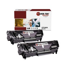 2Pk LTS 48A CF248A Black Compatible for HP LaserJet Pro M15a M15w Cartridge picture