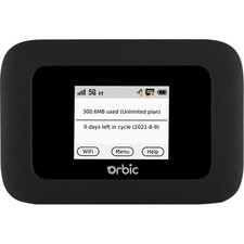 Verizon Orbic Speed R500L5 5G Mobile Hotspot Black (Verizon) - Good picture
